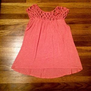 Coral Tracy Reese for Anthropologie top