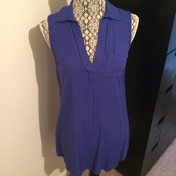 Electric blue tunic/dress