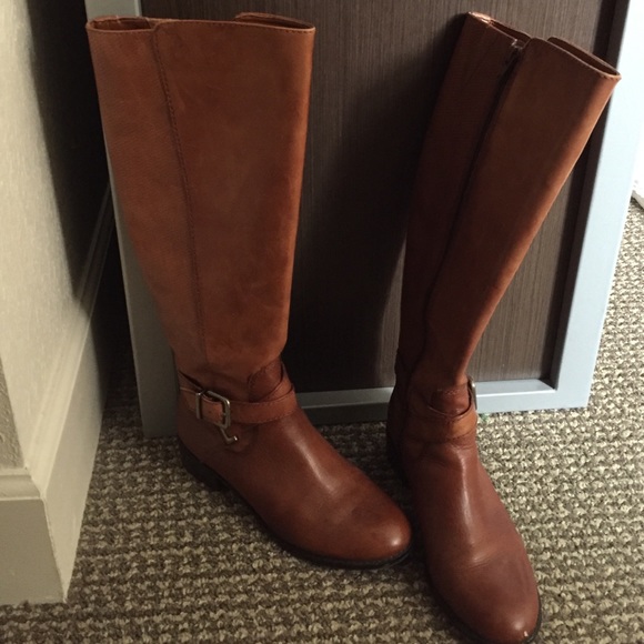 Antonio Melani brown riding boots SZ 6