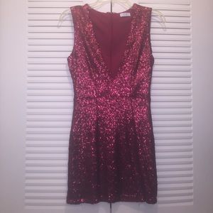 NWOT Tobi sequin mini dress
