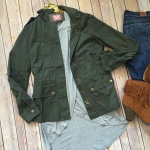 Flaunt Boutique Love Tree Field Jacket .