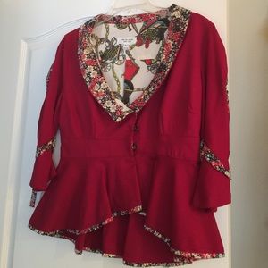 Mia Kim Design One of a Kind Blazer  Sz Large. NWO