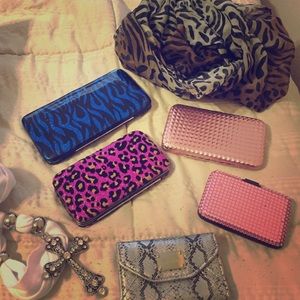 Wallet Bundle (5 wallets) Animal Print Scarf
