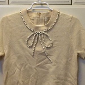 Adorable Kate spade shirtsleeve sweater