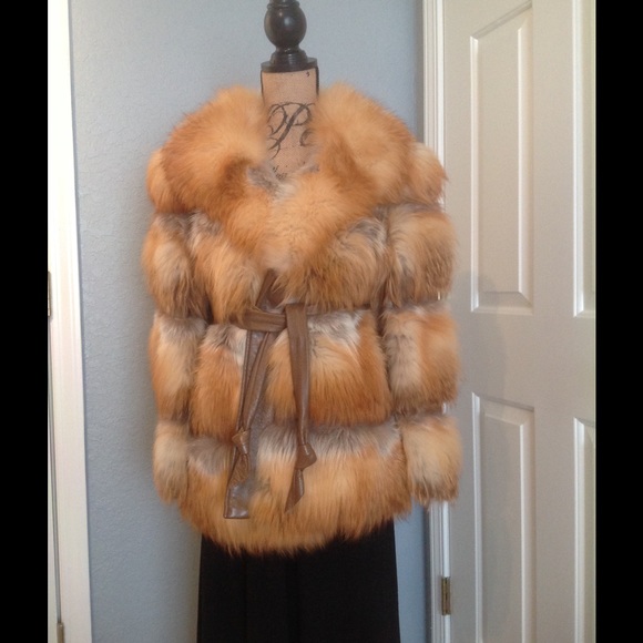 Leather Fox Jacket