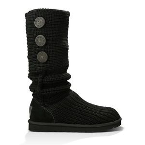 UGG BOOTS- black , classic cardy