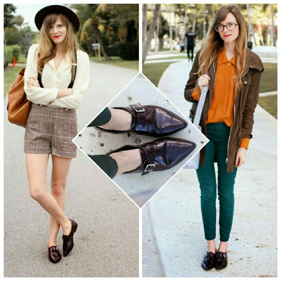 SOLD.      Modernist monkstrap patent leather shoe - Picture 4 of 4