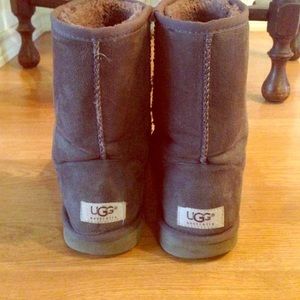 Grey UGG boots