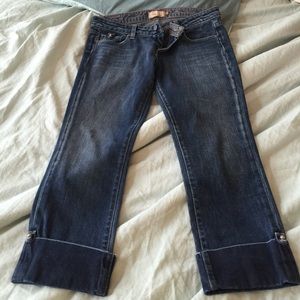 Paige Cropped ankle jeans like new