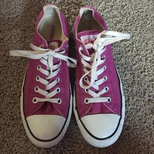 pink purple converse