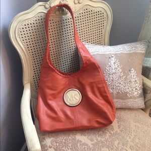 Sold-😊MK vinyl bag