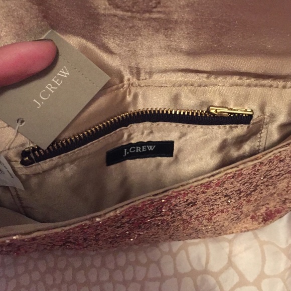 J. Crew Gold Crossbody or clutch - Picture 2 of 3