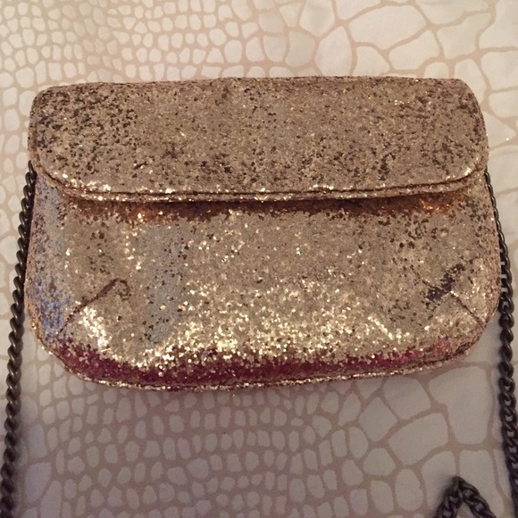 J. Crew Gold Crossbody or clutch - Picture 3 of 3