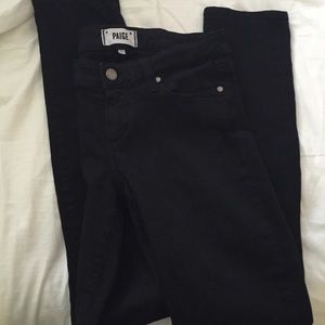Paige black jeans