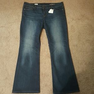 Never worn boot cut jeans