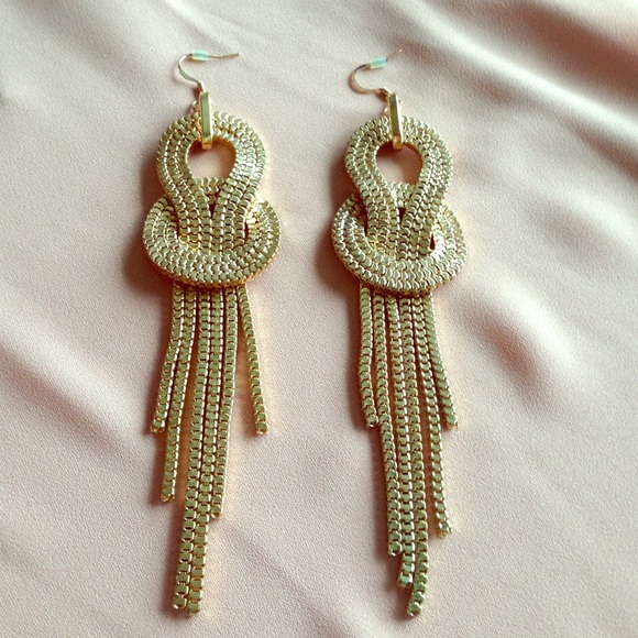 Guess Gold earrings.