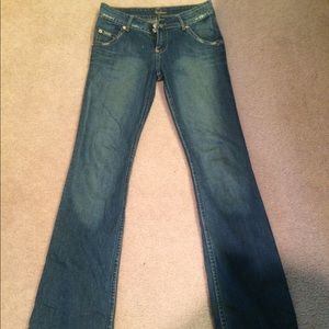 Hudson triangle pocket jeans