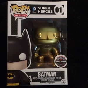 Gold 1989 Batman Funko Pop!