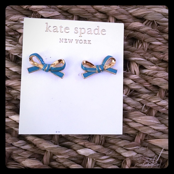 {Kate Spade} bow earrings