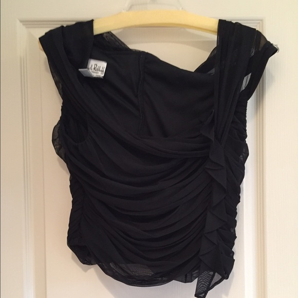 Black off the shoulder sexy top