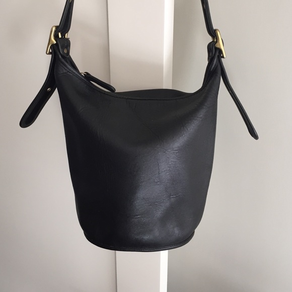 Vintage Coach bucket bag!