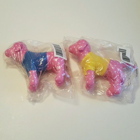 Brand new Victoria's Secret 2 stuffed VS dog