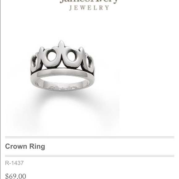 James Avery crown ring 🚫HOLD🚫