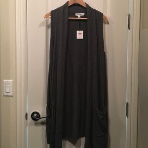 CK long sweater vest