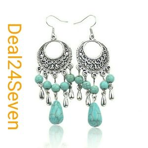 Tibetan Silver Vintage Retro Dangle Pendant