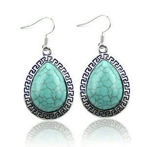 Tibetan Silver Vintage Retro Dangle Pendant