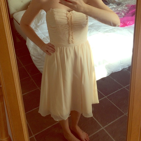 Alfred Angelo Champagne Dress