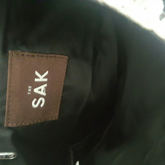 A black handbag sack the sack good condition used