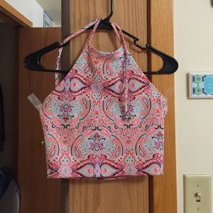 Halter crop top