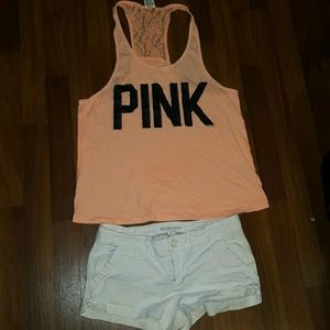 Orange "pink" Top
