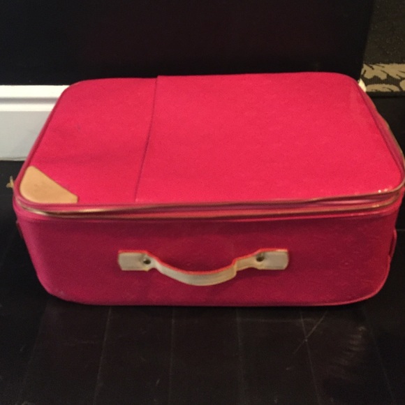 Pink suitcase