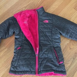 Girls size 8 to 10 north face winter jacket
