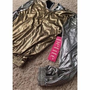 Vintage metallic shirt