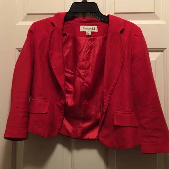 Red blazer! Forever21
