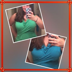 New York & Co cowl neck tops