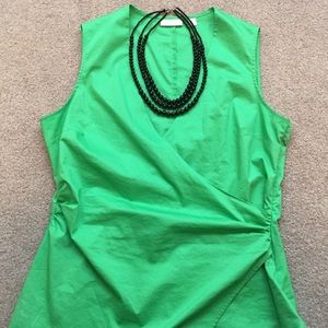 New York & Co cross body blouse