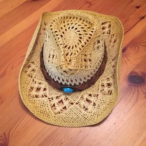 Women's Straw Cowboy Cowgirl Hat