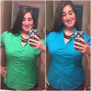 New York & Co button down shirts