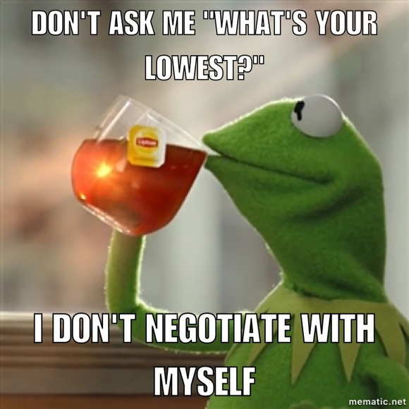 Negotiation is fun!