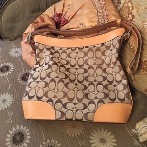 Coach purse with wallet