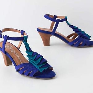 *Never worn* Jeffrey Campbell T-strap kitten heels