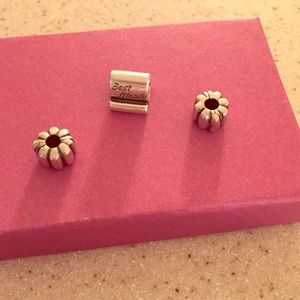 Pandora Clasps & Charm