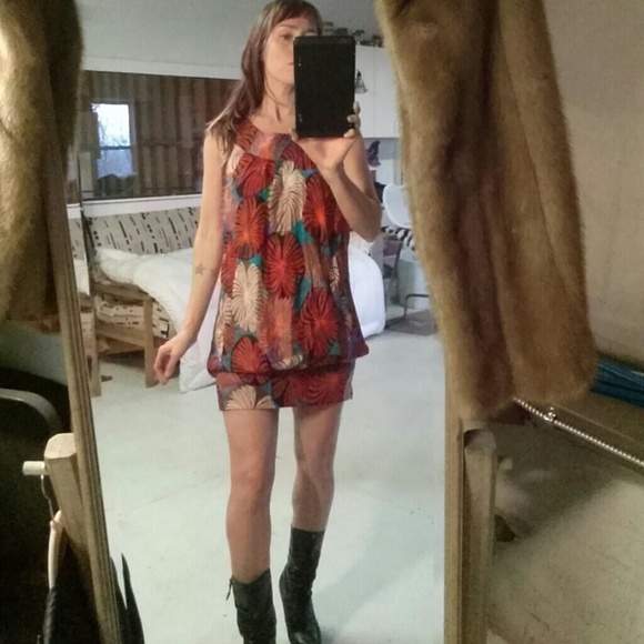 Diane von Furstenberg Floral Silk Dress