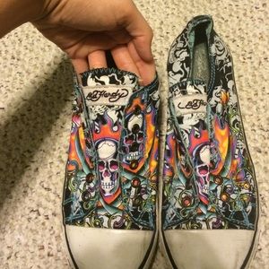 Converse Sneakers- Ed Hardy