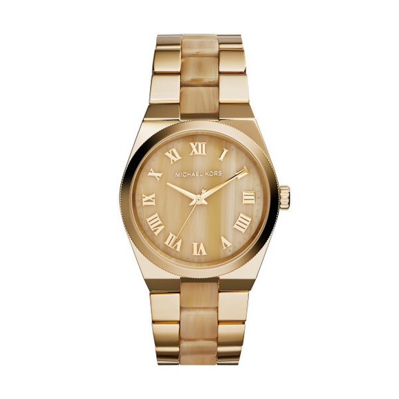 Michael Kors Gold Horn Watch - Picture 2 of 4