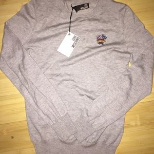 Brand new w/ tag. Moschino Sweater "love moschino"